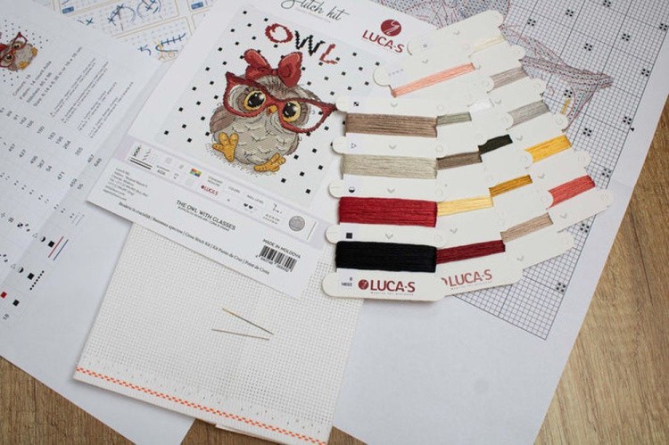 Набор для вышивания «Сова в очках» — картинка 4