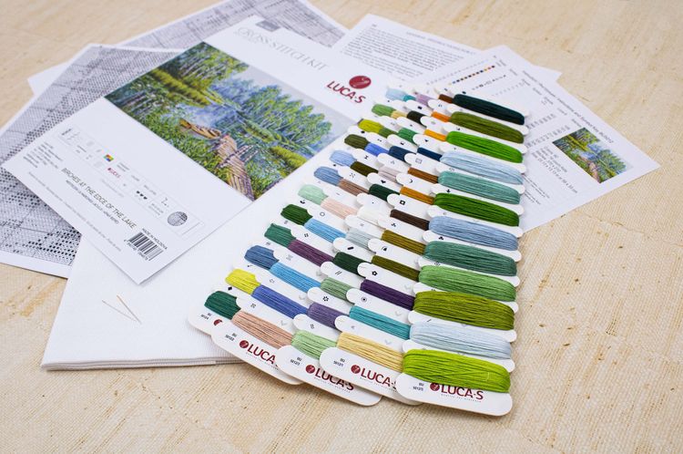 Набор для вышивания «Край берёз» — картинка 5