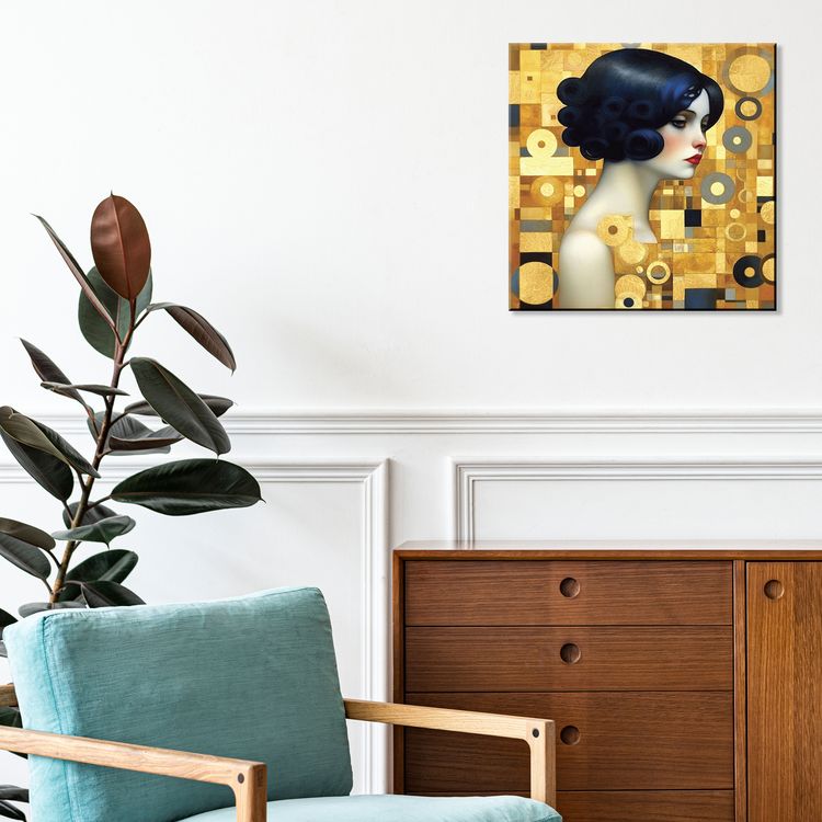 Картина по номерам с поталью «Классическая элегантность» — картинка 4