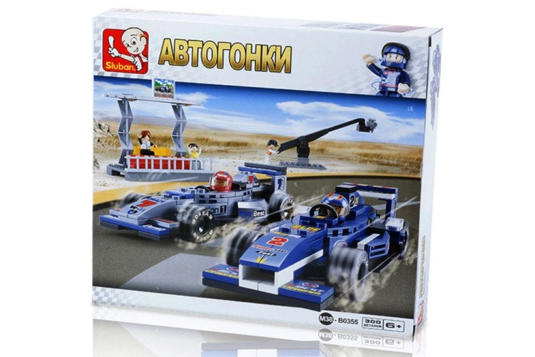 Конструктор «Формула 1. Видео финиш», 287 деталей — картинка 2