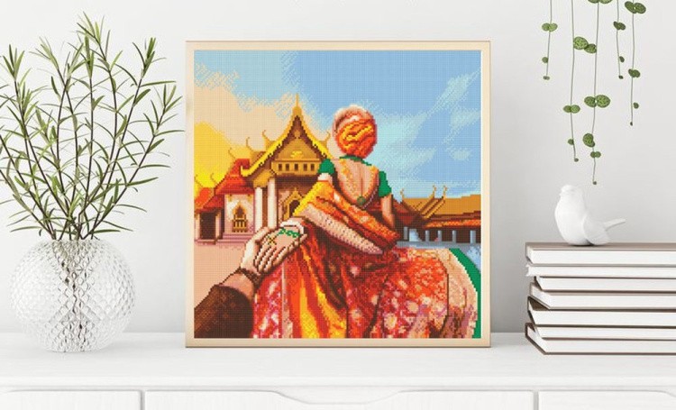 Алмазная вышивка «Следуй за мечтой» — картинка 3