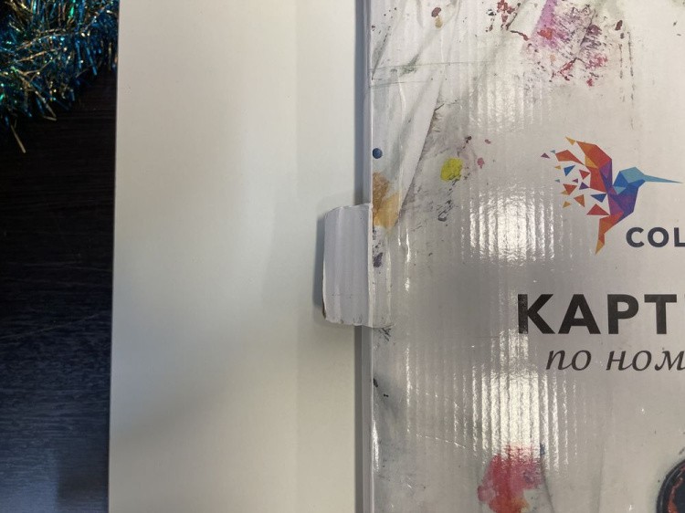 УЦЕНКА. Картина по номерам «Встреча в кафе» (порвана коробка) — картинка 4