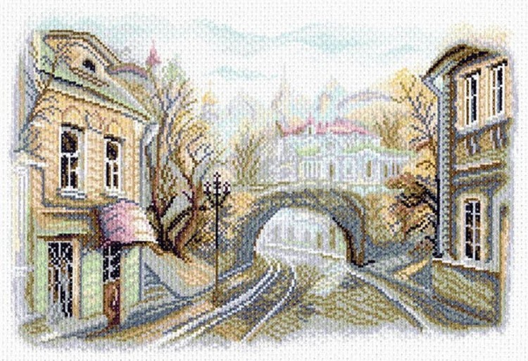 Рисунок на ткани «Москвалевка»