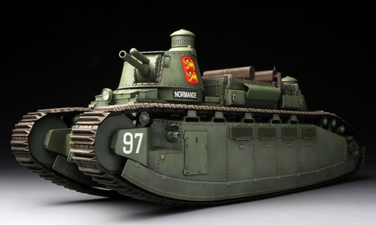 Сборная модель «Танк Char 2C»