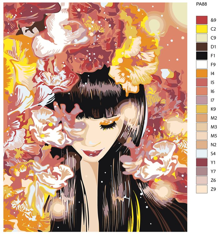 Картина по номерам «Яркая» — картинка 2