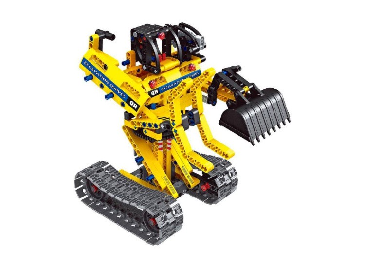 Конструктор QIHUI «Экскаватор и робот» — картинка 5