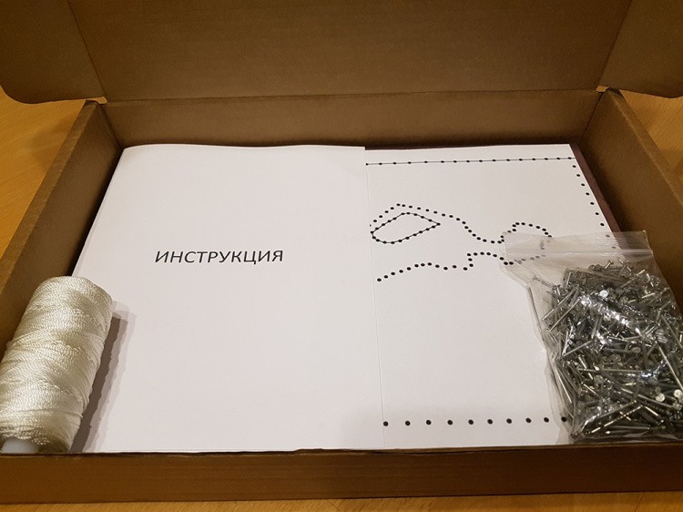 Набор для творчества STRING ART «Женский силуэт» — картинка 4