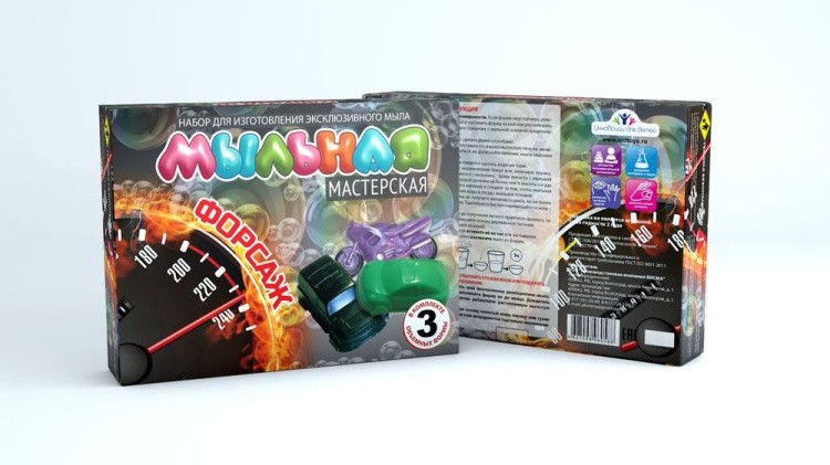 Набор мыльная мастерская «Форсаж» — картинка 2