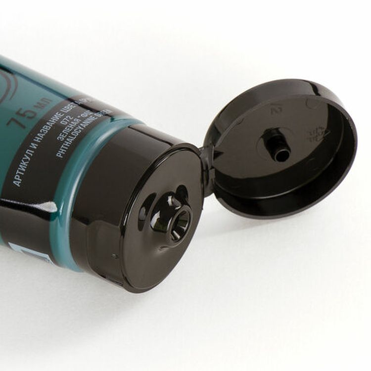 Краска акриловая художественная BRAUBERG ART CLASSIC, туба 75мл, зеленая фц — картинка 3