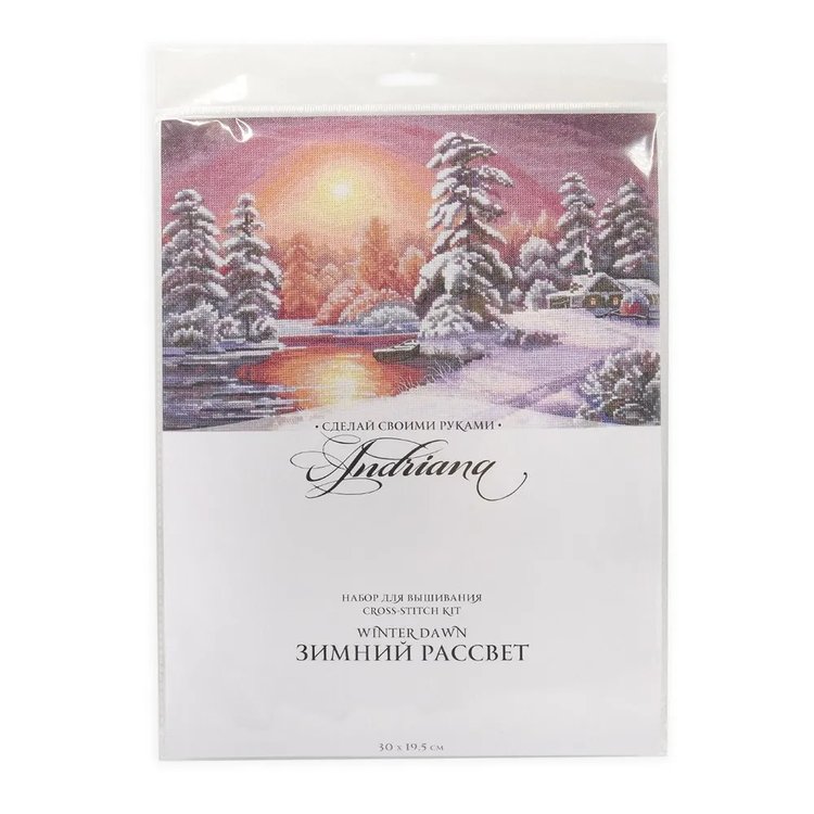 Набор для вышивания «Зимний рассвет» — картинка 5