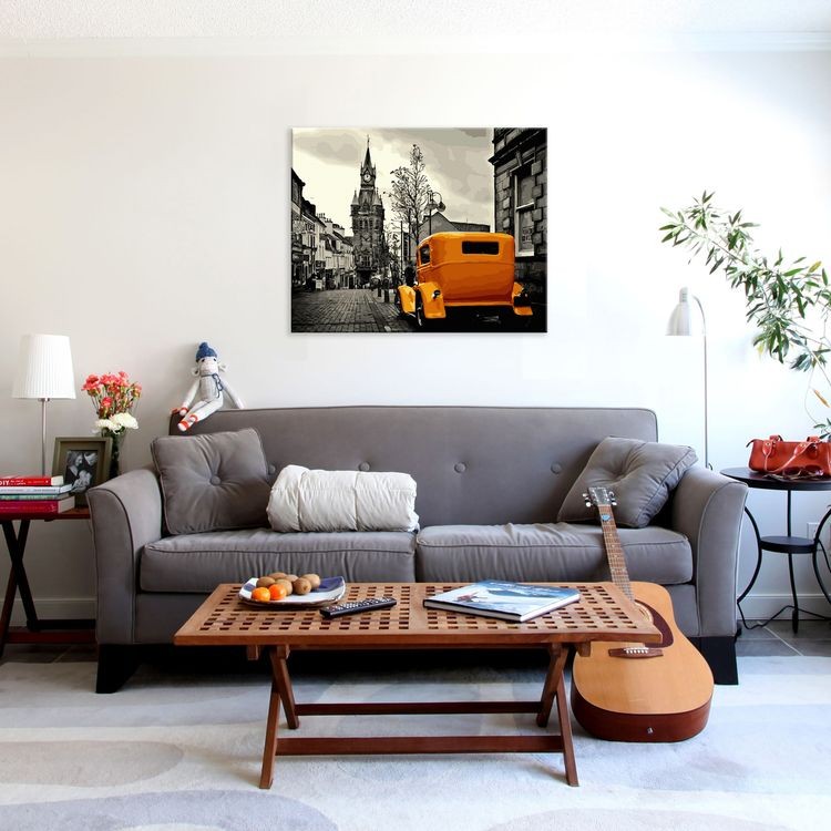 Картина по номерам «Лондонское такси» — картинка 4