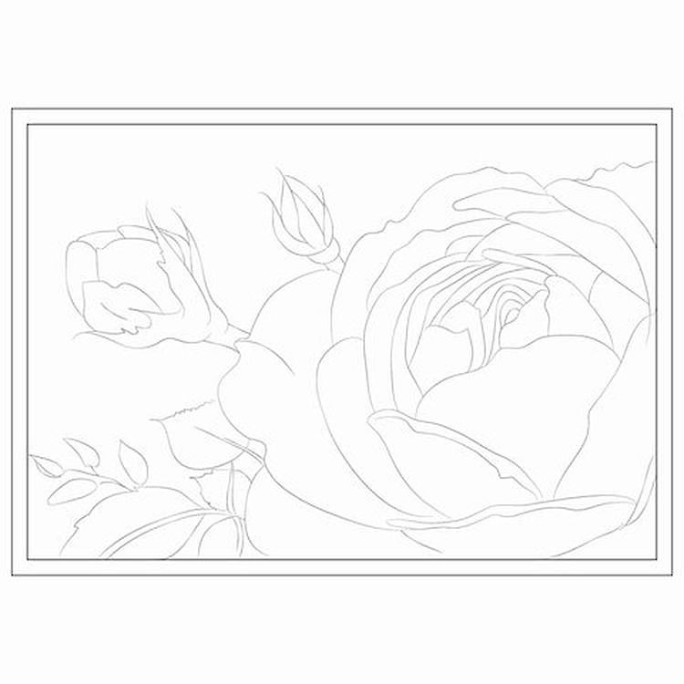 Папка для акварели с эскизом, большая, А3, 10 л., 200 г/м2 — картинка 7