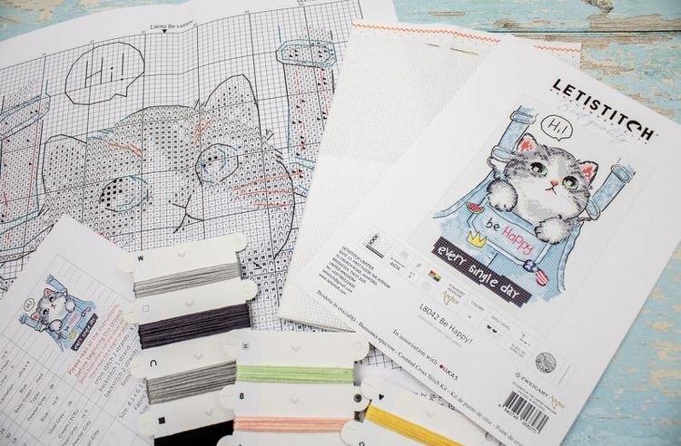 Набор для вышивания «Be Happy!» — картинка 3