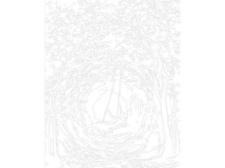 Картина по номерам «На качелях» — картинка 3