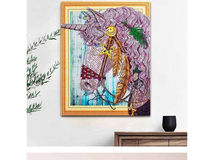 Алмазная вышивка 5D «Единорог» — картинка 6