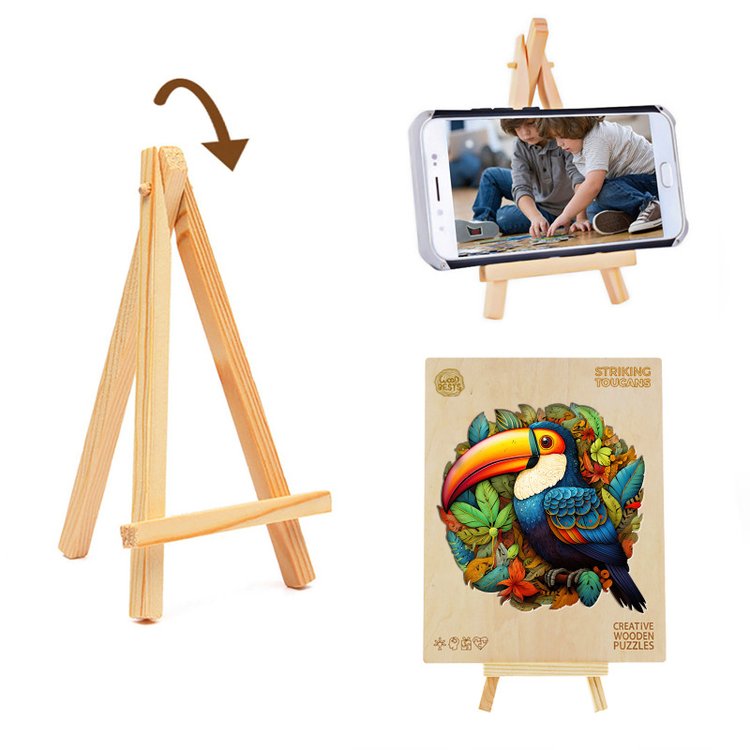 Деревянные пазлы «Сафари Тукан L», Woodbests — картинка 5