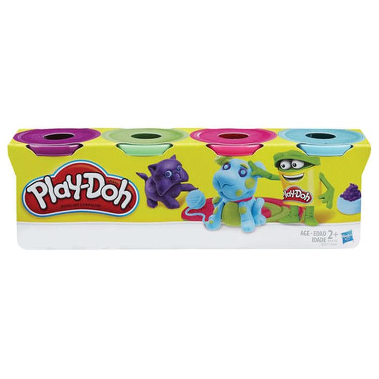 Пластилин PLAY-DOH Hasbro, 4 цвета, 546 г