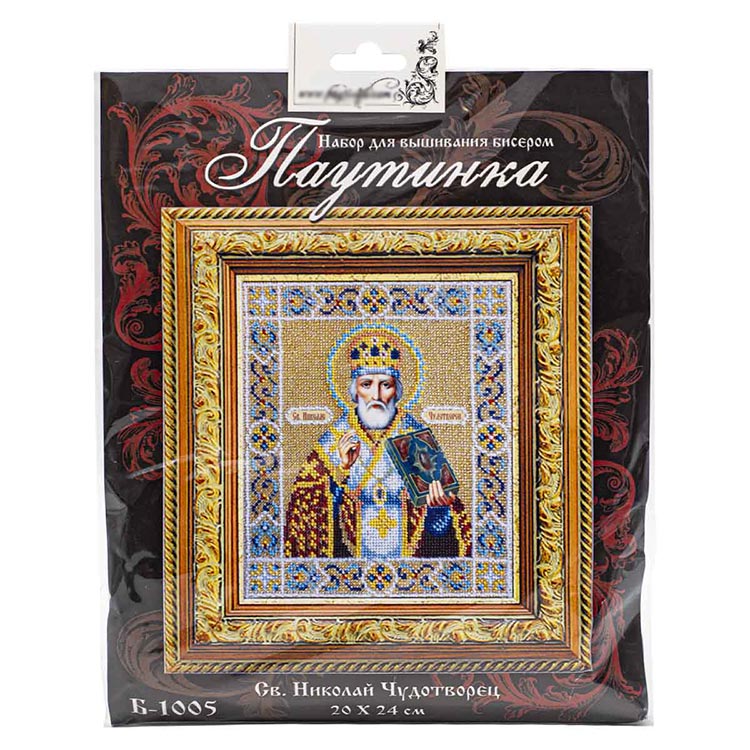 Набор вышивки бисером «Святой Николай Чудотворец» — картинка 4