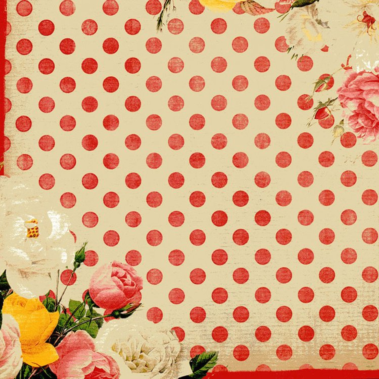 Набор бумаги «Яркие цветы» — картинка 18