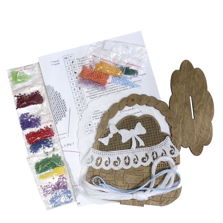 Набор для вышивания «Пасхальная корзинка» — картинка 5