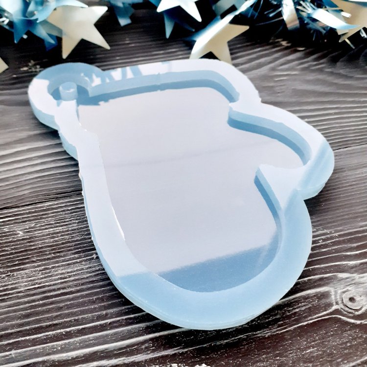 Рукавичка, модель №11 - Силиконовый молд MyMold — картинка 2