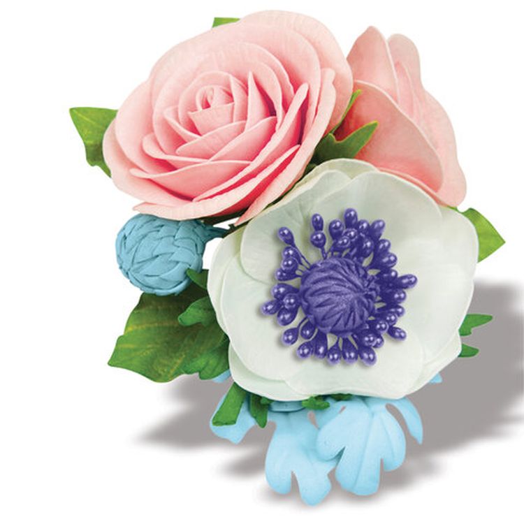 Фоамиран, 50х70 см, цвет: голубой — картинка 4