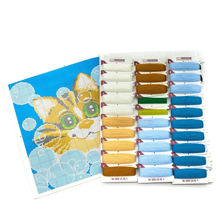 Набор для вышивания «Подушка. Кот» — картинка 2