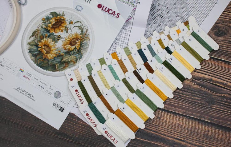 Набор для вышивания «Подсолнух» — картинка 7