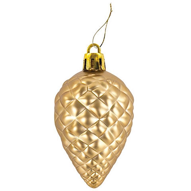 Набор украшений для ели, 39 предметов, золотистый цвет — картинка 19