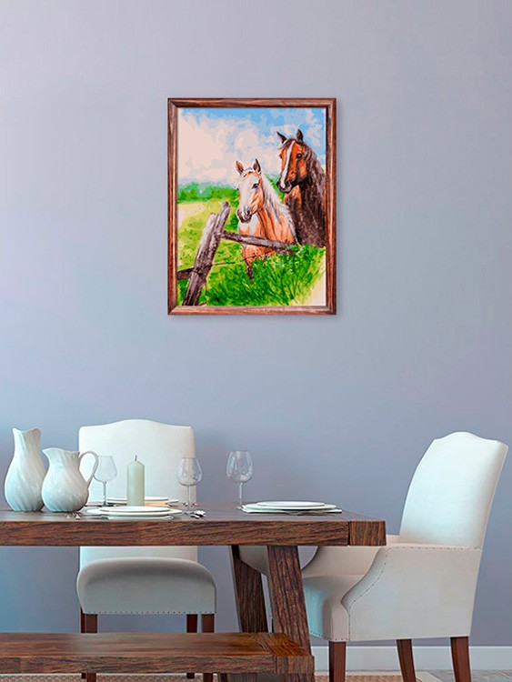 Картина по номерам «Летний вечер» — картинка 9