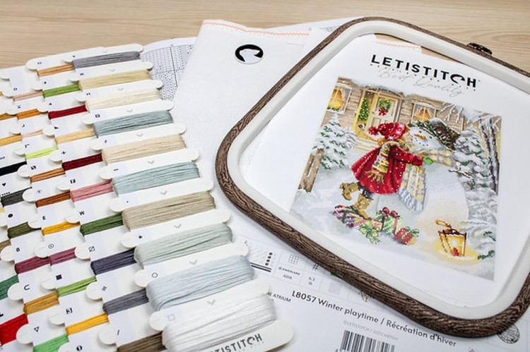 Набор для вышивания «Winter playtime» — картинка 7