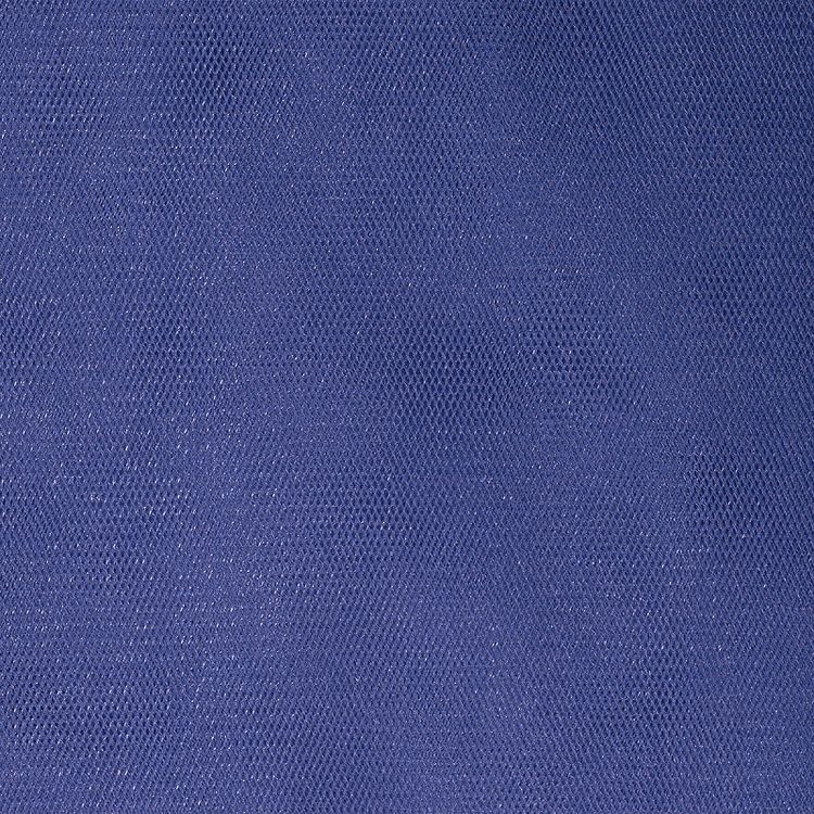 Фатин Kristal средней жесткости, блестящий, 5 м, ширина 300 см, 100% полиэстер, цвет: темно-джинсовый — картинка 4