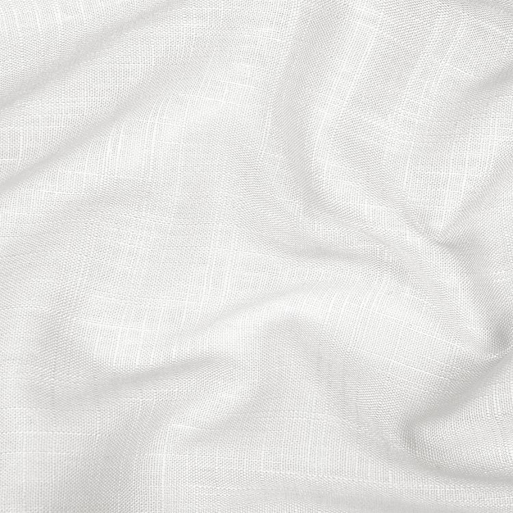 Ткань льняная, 190 г/м², 5 м x 140 см, цвет: белый, TBY — картинка 2