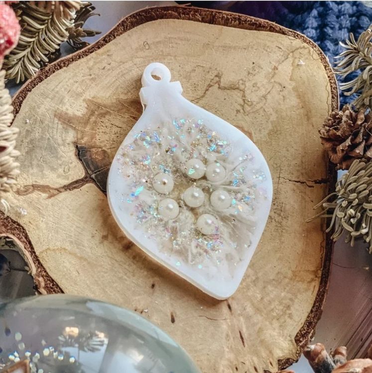 Молд силиконовый Новогодняя игрушка Фонарик, ResinArt — картинка 5