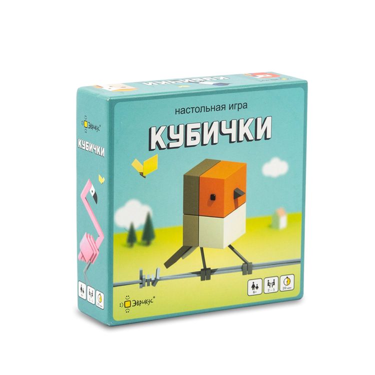 Настольная игра «Кубички»