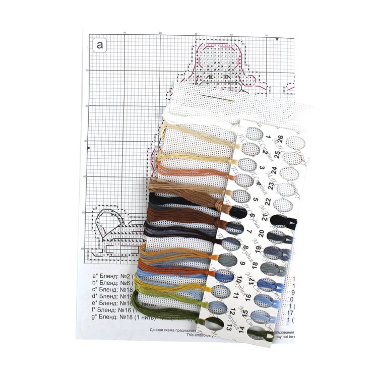 Набор для вышивания «Советские ребята. Миша» — картинка 4