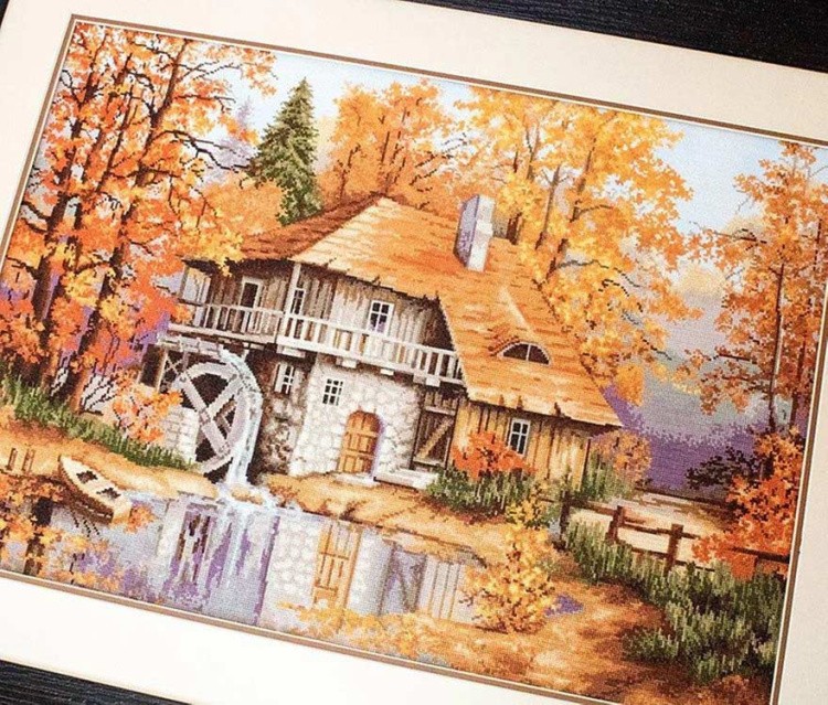 Набор для вышивания «Осенний пейзаж» — картинка 7