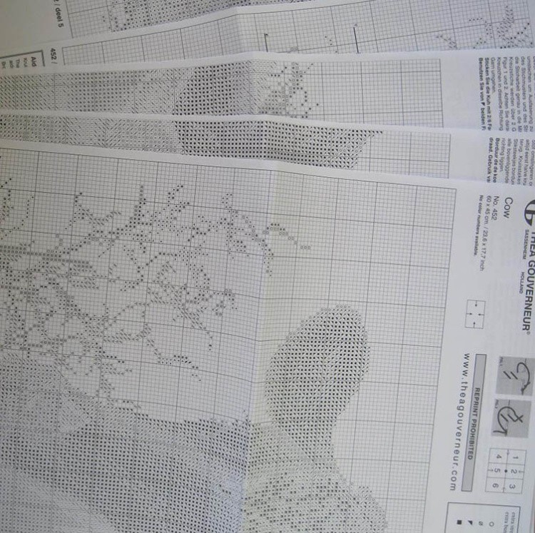 Набор для вышивания «Корова» — картинка 3