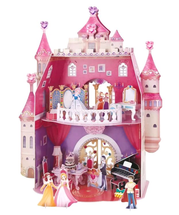 3D пазл CubicFun «День рождения принцессы» — картинка 3