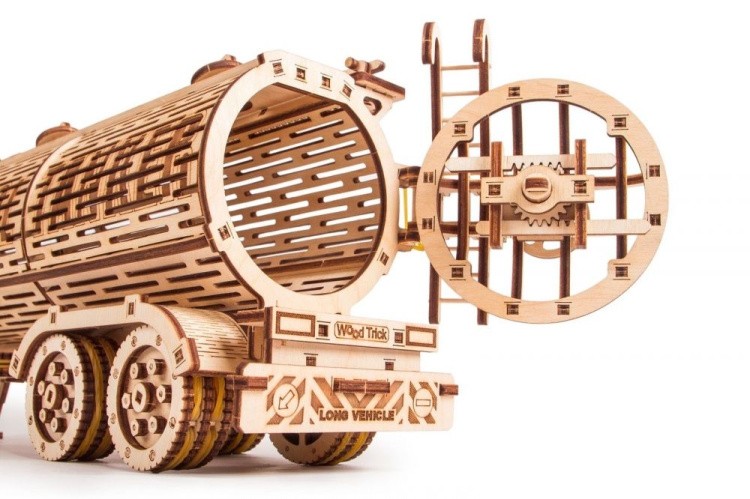 Конструктор из дерева «Прицеп Цистерна», Wood Trick — картинка 3