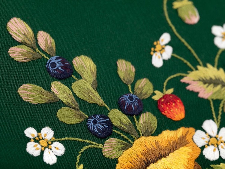 Набор для вышивания «Грибы. Лисички» — картинка 5