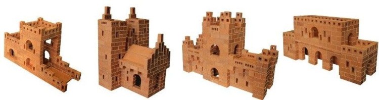 Конструктор из кирпичиков Brickmaster: «Собор 5 в 1» (489 дет) — картинка 3