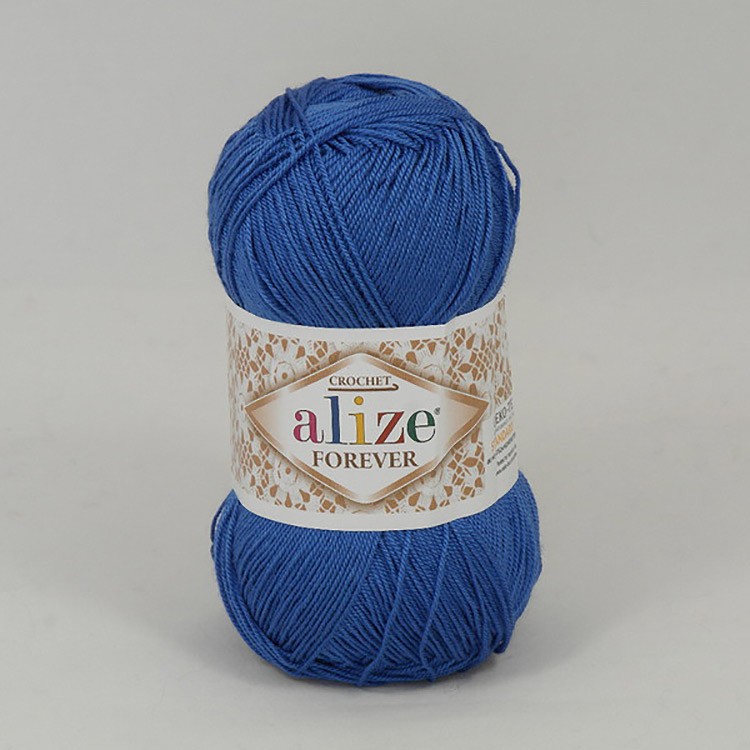 Пряжа ALIZE FOREVER (132), электрик, 5 шт. по 50 г — картинка 2