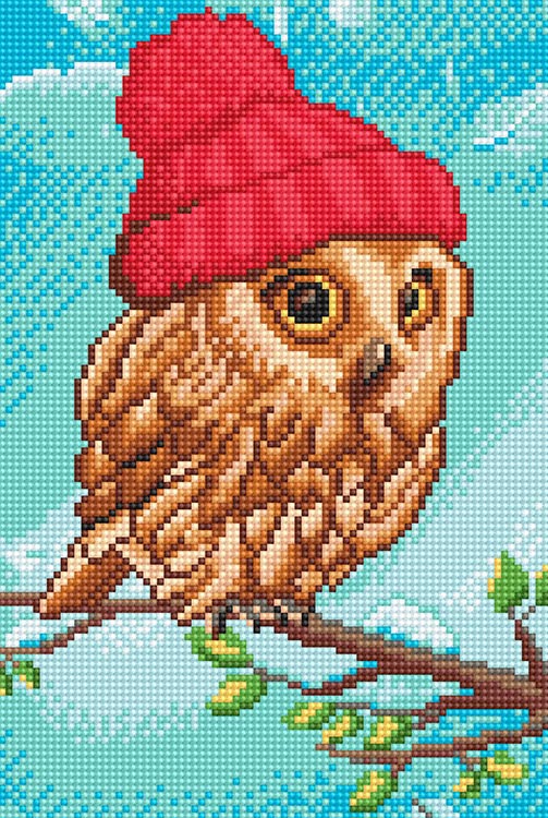 Алмазная вышивка «Совенок» — картинка 2
