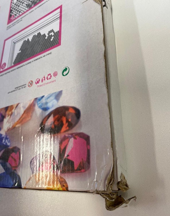 УЦЕНКА. Алмазная вышивка «Котята» (повреждена коробка) — картинка 4