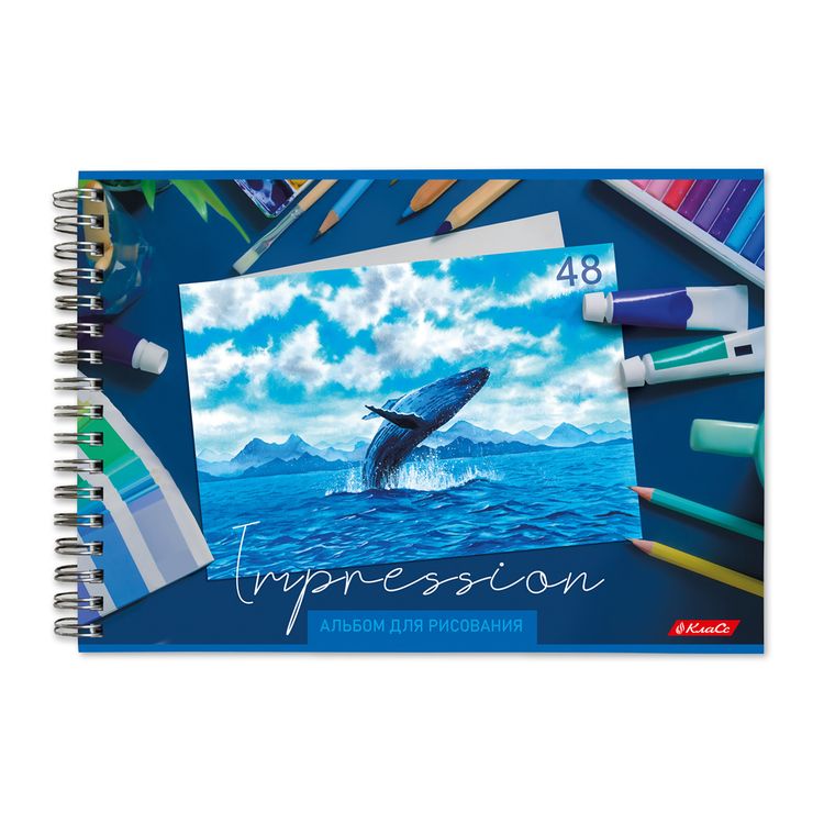 Альбом для рисования «Я чемпион», 100 г/м2, A4, на гребне, 6 альбомов по 48 л., SVETOCH — картинка 3