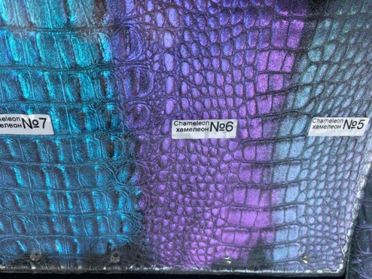 №6 Сhameleon pigment Хамелеон (цвет фиолетово-розовый) 10 г, Art Blong — картинка 3