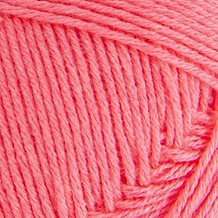 Пряжа YarnArt Flowers Unicolor (736), яркий коралл, 5 шт. по 50 г — картинка 2