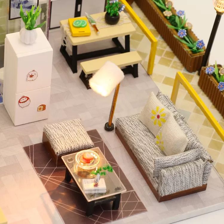 Миниатюрная сборная модель (румбокс) «Простая жизнь» — картинка 3