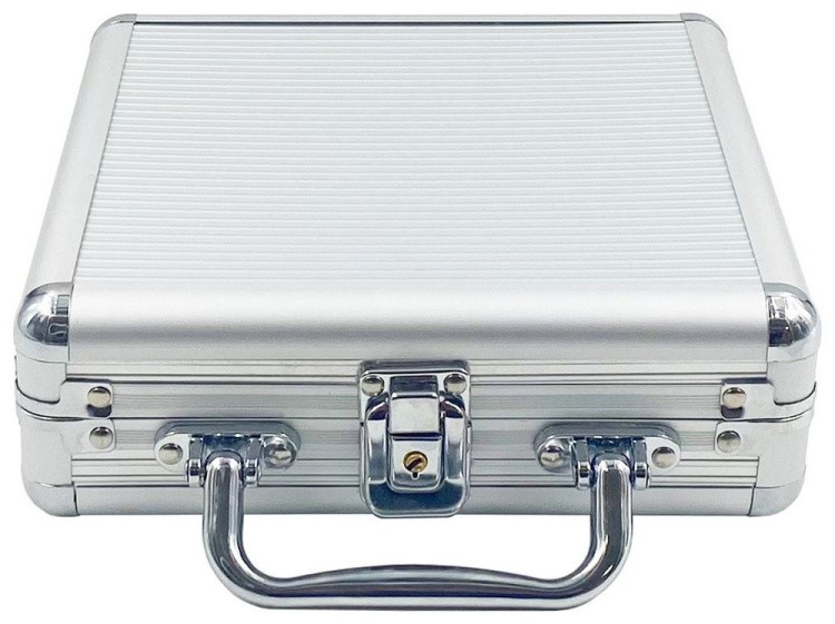 Покерный набор Empire, 100 фишек с номиналом в чемодане — картинка 3